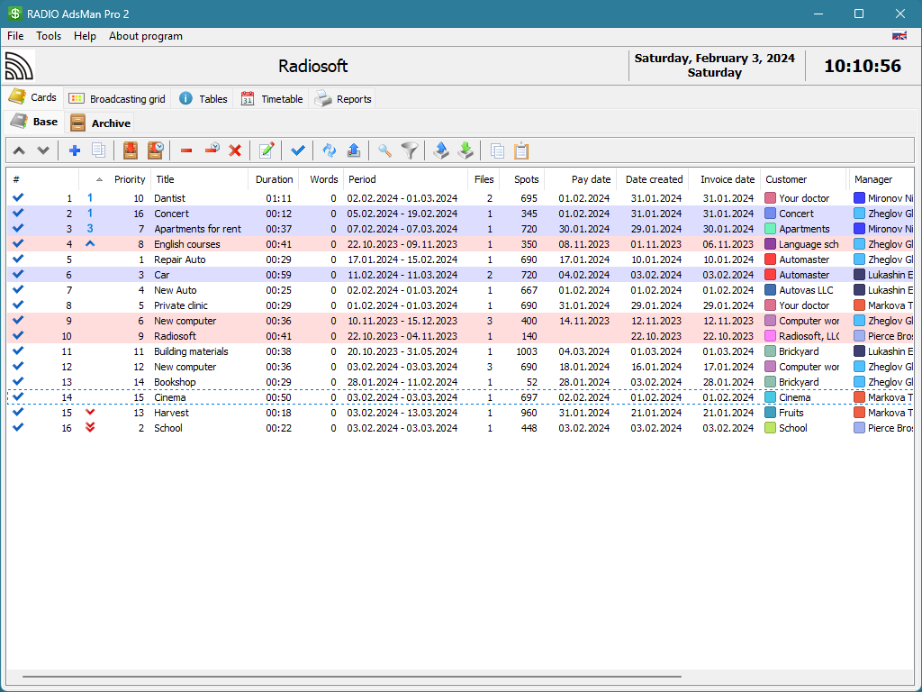 Windows 7 RADIO AdsMan Pro 2.8.1.276 full